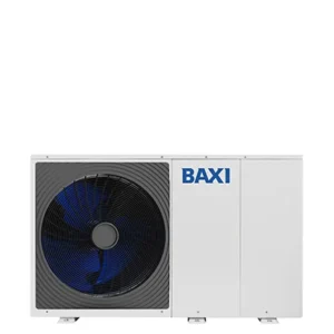 Pompa di Calore Aria-Acqua Monoblocco Inverter Baxi AURIGA 4M- R-32 Monofase A7794318 con Pannello di Comando Remoto Inclu...