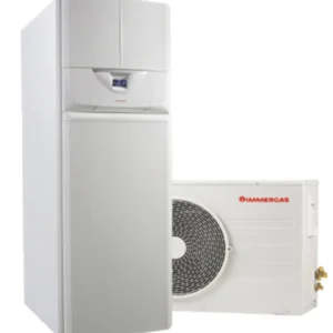 Pompa di Calore Aria-Acqua Splittata Basamento Immergas MAGIS HERCULES PRO 9 R-32