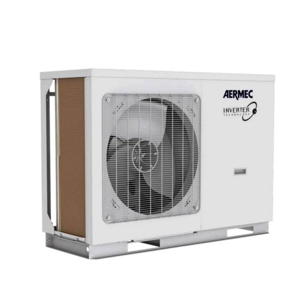 Pompa di Calore Reversibile Aermec Refrigeratore HMI060 4 kW R-32 Monofase Wi-Fi Integrato con Pannello di Controllo Remot...