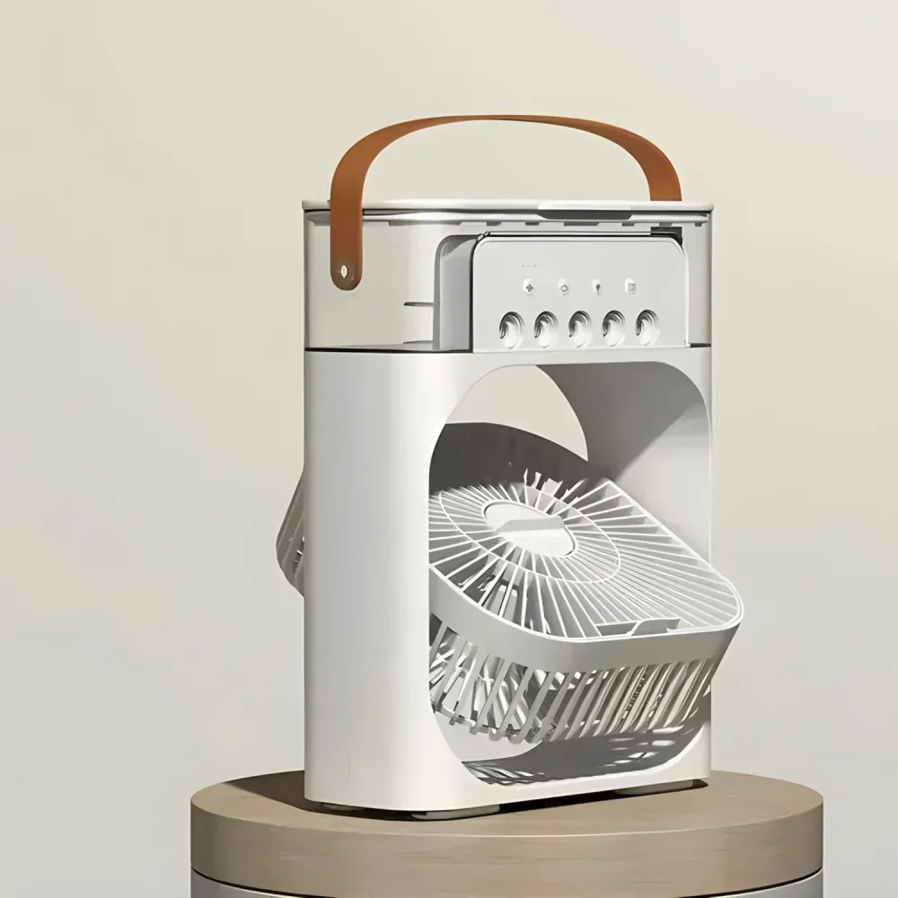Pro Raffrescatore d'aria 3 1 - Ventilatore, climatizzatore e umidificatore con illuminazione LED colorata