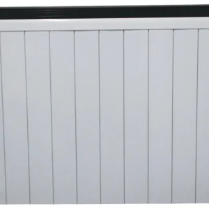 Radiatore Elettrico Ceramico da Parete 155x58cm 2000W Chemin'Arte Bianco