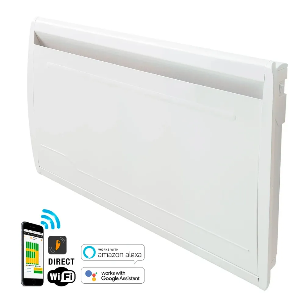 Radiatore Elettrico Wi-Fi "Delicato 2000W " di Ultima Generazione. Innovativo. 2000W Potenza Programmabile (50%, 75% o 100...