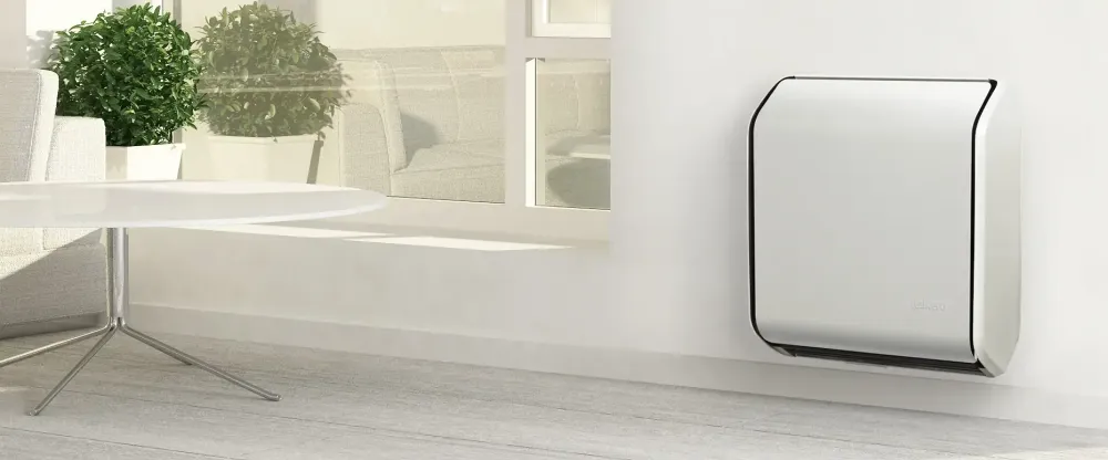 Radiatore Gas Stufa Convettiva Italkero Stratos MB 5.0 KW GPL Colore Bianco + Kit Per Scarico Fumi