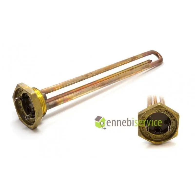 Resistenza per scaldabagno dritta tappo diritto Reco 11/4 2500w Skl
