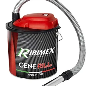 Ribimex Cenerill Aspiracenere elettrico 1000 W, 18 L filtro 18 L