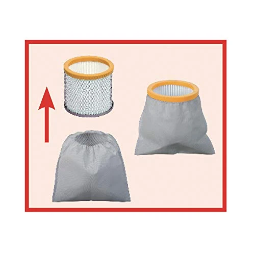 Ribimex Cenerill Aspiracenere elettrico 1000 W, 18 L filtro 18 L