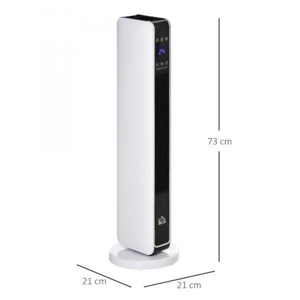 Riscaldatore Ventilatore Riscaldatore 2200W Riscaldatore Elettrico Torre di Riscaldamento Ceramica