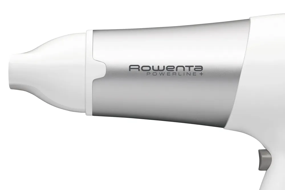 Rowenta CV5090F0 Powerline+ Asciugacapelli con Diffusore e Argento/Bianco