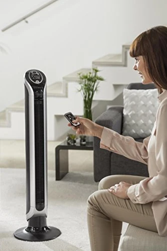 Rowenta VU6670 Ventilatore Torre, Timer Fino 8 Ore, 3 velocità,...