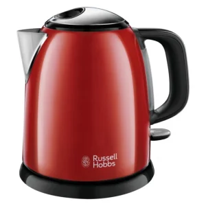 RUSSEL HOBBS Bollitore 24992-70 Colours Plus Mini rosso fiamma 1 l