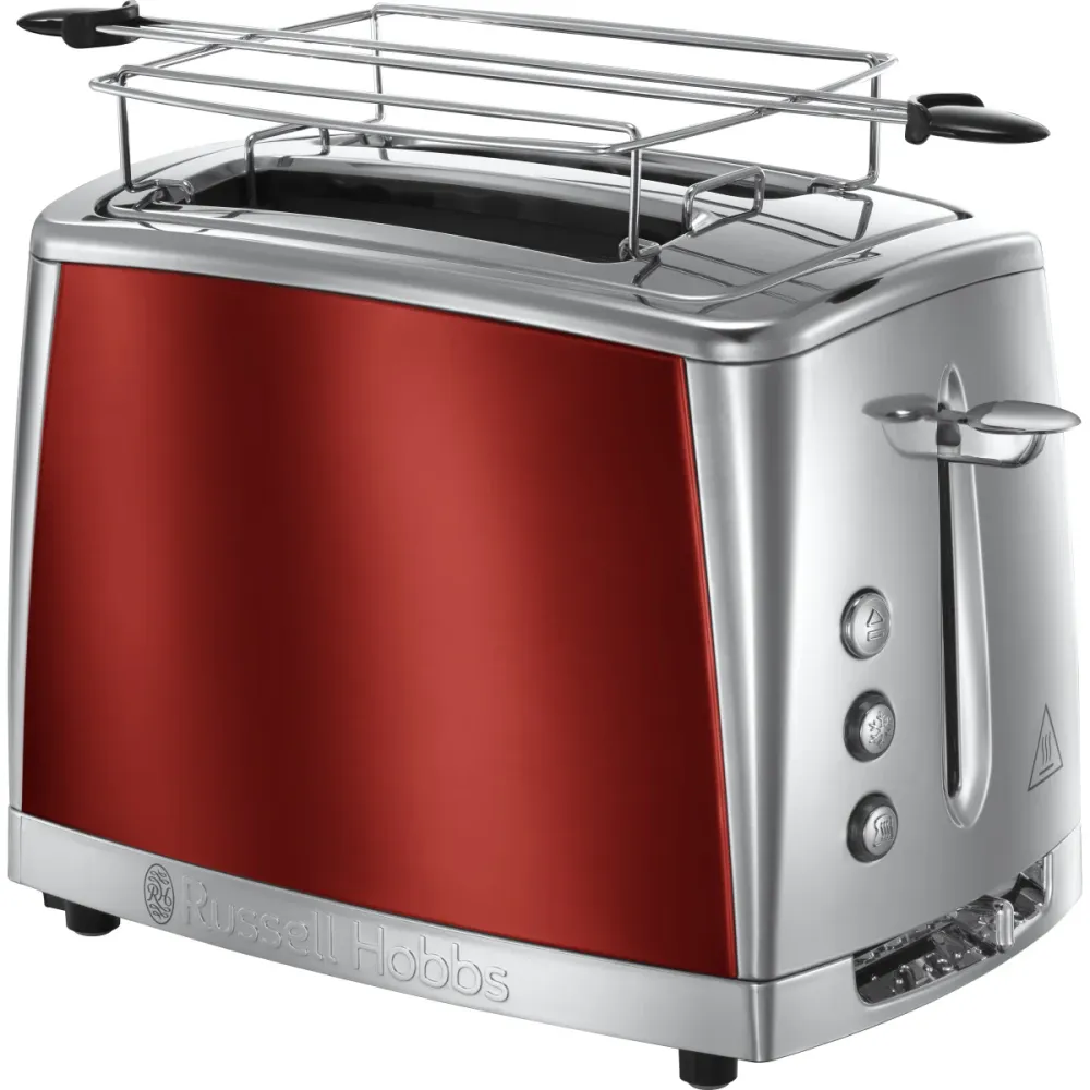 Russell Hobbs Toaster 23220-56 Luna Solar Red Compact