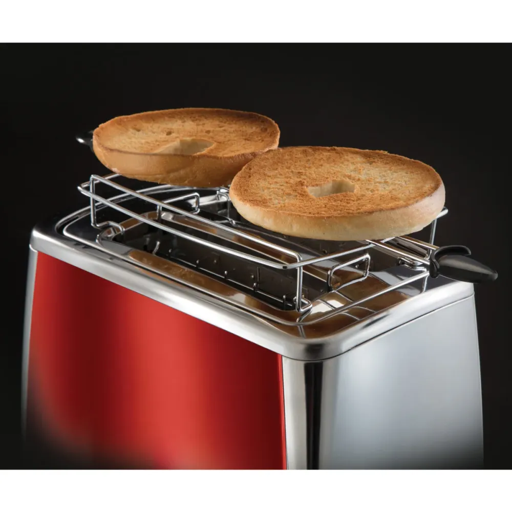 Russell Hobbs Toaster 23220-56 Luna Solar Red Compact