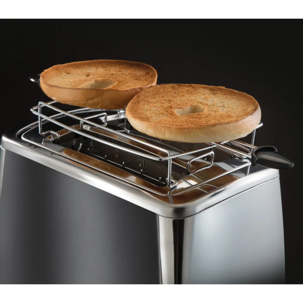 Russell Hobbs Toaster 23221-56 Luna Moonlight Grey Compact