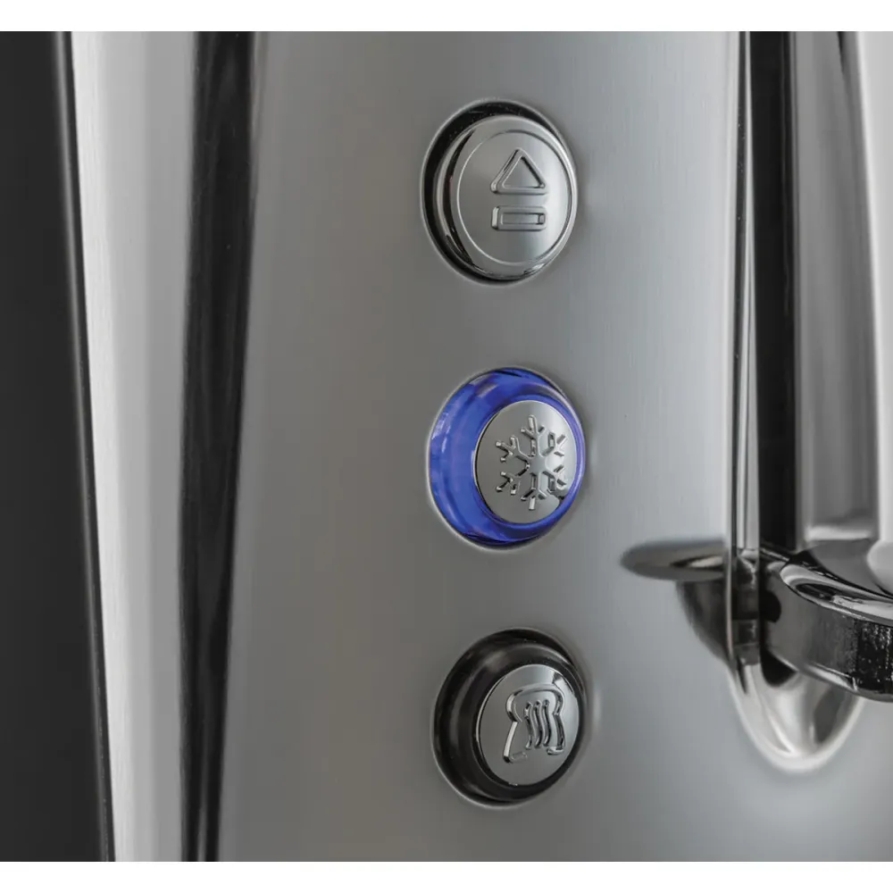 Russell Hobbs Toaster 23221-56 Luna Moonlight Grey Compact