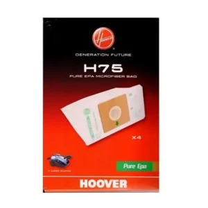 Sacchetti carta H75 aspirapolvere Hoover Cubed Silence 35601663