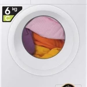 Samsung WW60A3120WE/ET lavatrice slim caricamento frontale 6 kg Classe C 1200 giri/min, Porta bianca + Panel bianco - (SAM...