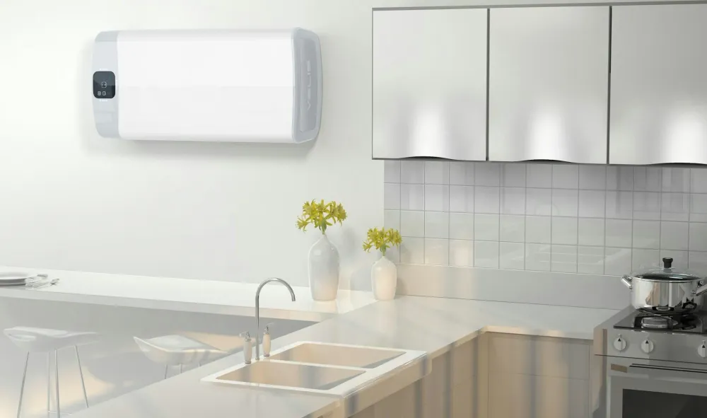 Scaldabagno Elettrico ad Accumulo Ariston VELIS Wi-Fi 100 EU 3626325 da 100 Litri