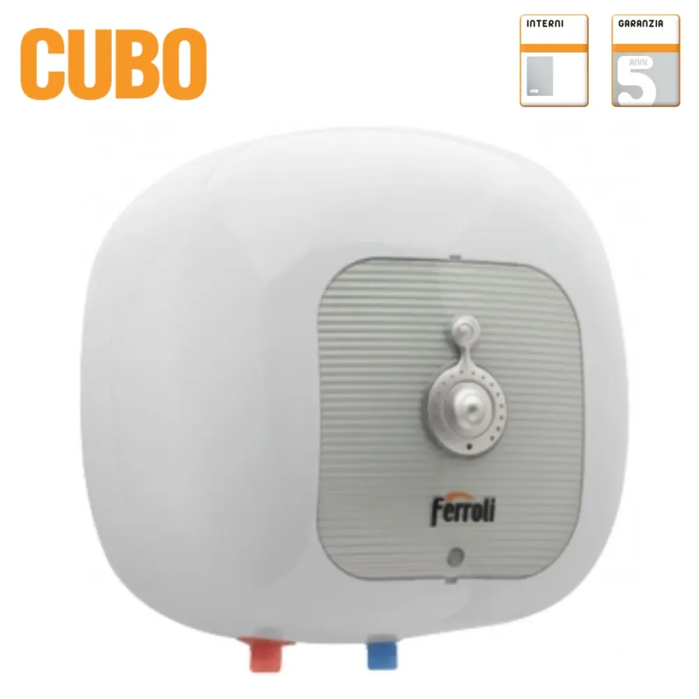 Scaldabagno Elettrico Ferroli Cubo SG 15 S* Sottolavello da 15 Litri