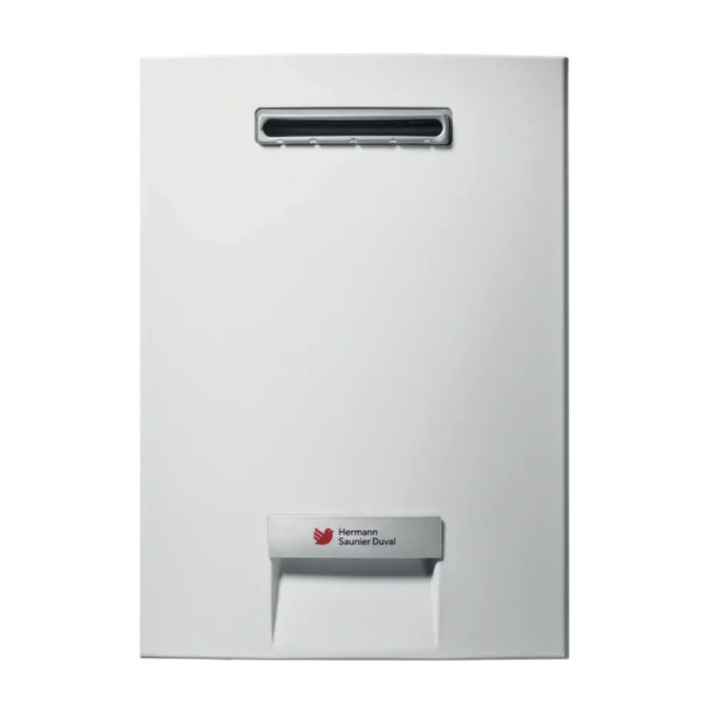 Scaldabagno Gas Hermann Saunier Duval Per Esterno Opalia External F 12 Litri Low Nox GPL - Cod. 0010024260