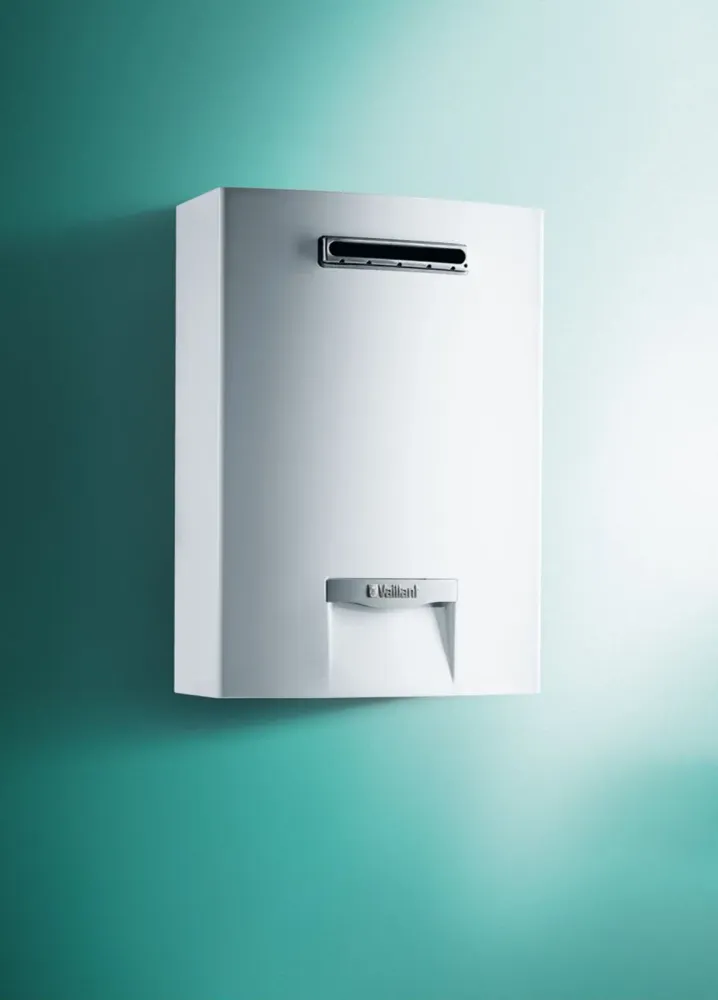 Scaldabagno Gas Vaillant per esterno outsideMAG 15 litri low NOx cod. MAG 158/1-5 RT Metano