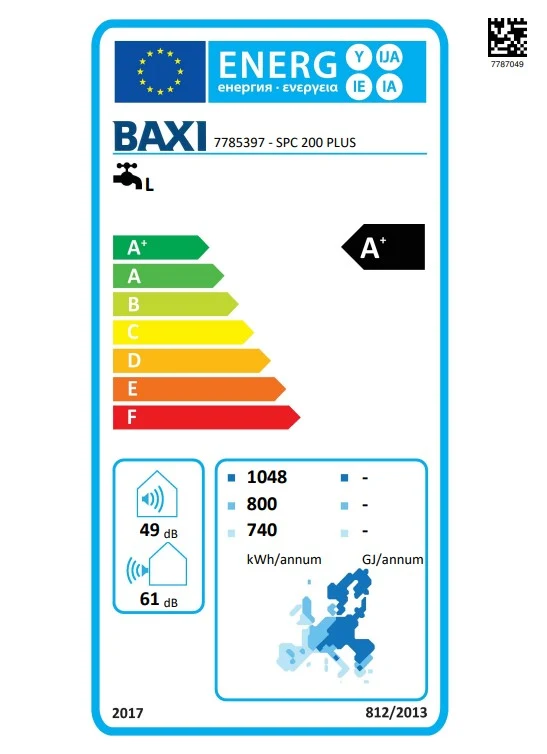 Scaldabagno Pompa di Calore Baxi SPC 200 Plus