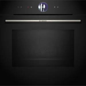 Serie microonde Bosch 8, forno di installazione con funzione microonde, 60 x 60 cm, nero