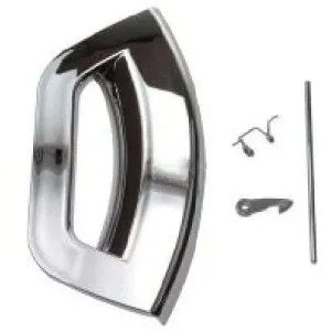 Set Maniglia Ariston Oblò Chrome Futura Lavatrice C00287769