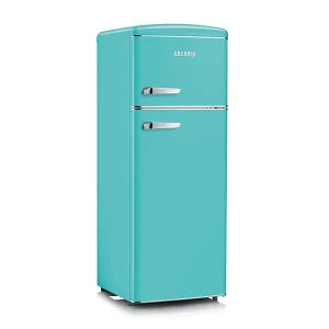 Severin Frigorifero Doppia Porta Retro' Vintage Turchese Rkg 8934