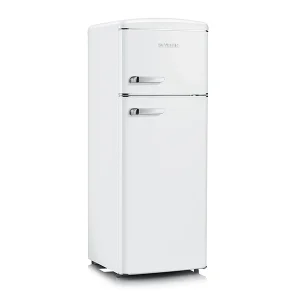 Severin Frigorifero Doppia Porta Retro' Vintage Bianco Rkg 8935