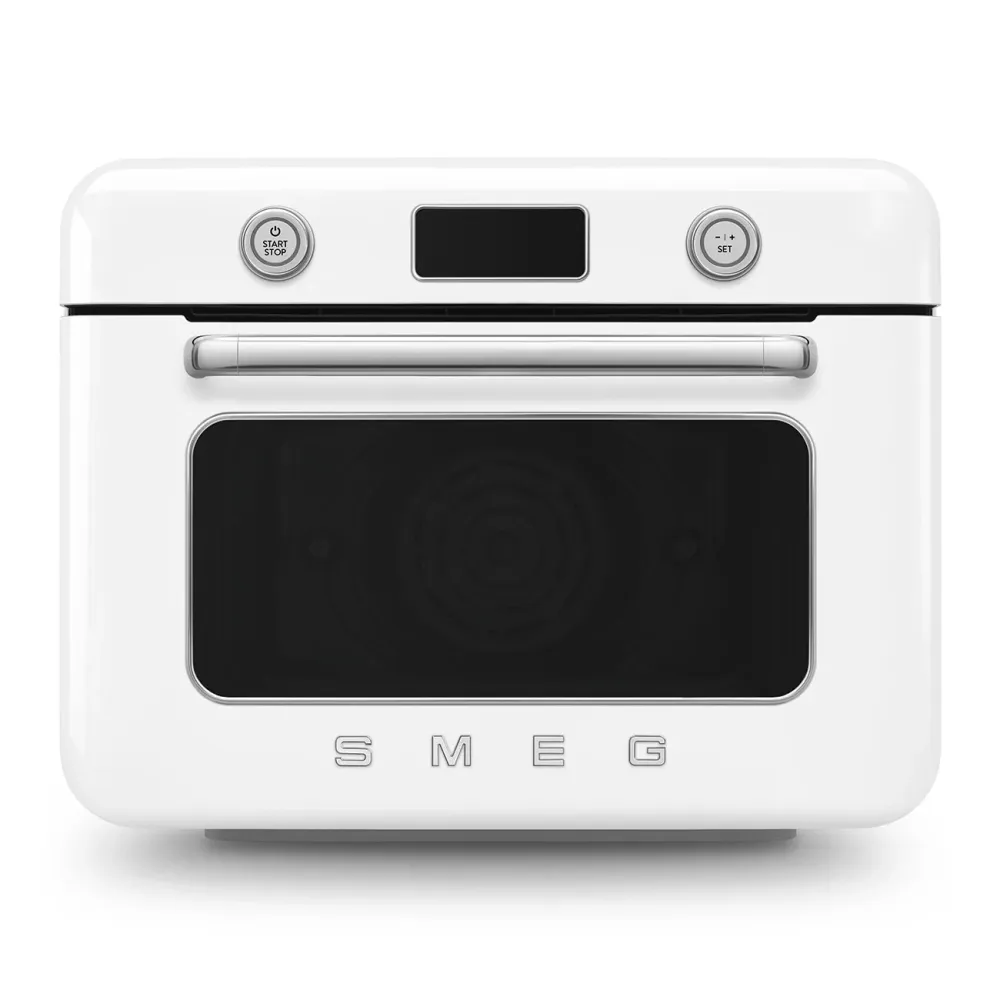 Smeg Forno combinato vapore da appoggio bianco lucido