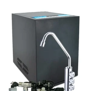 Sodabar osmosi inversa | Refrigeratore sottobanco 3 vie con display | Pompa palette 90lt./h, prefiltrazione, kit installaz...