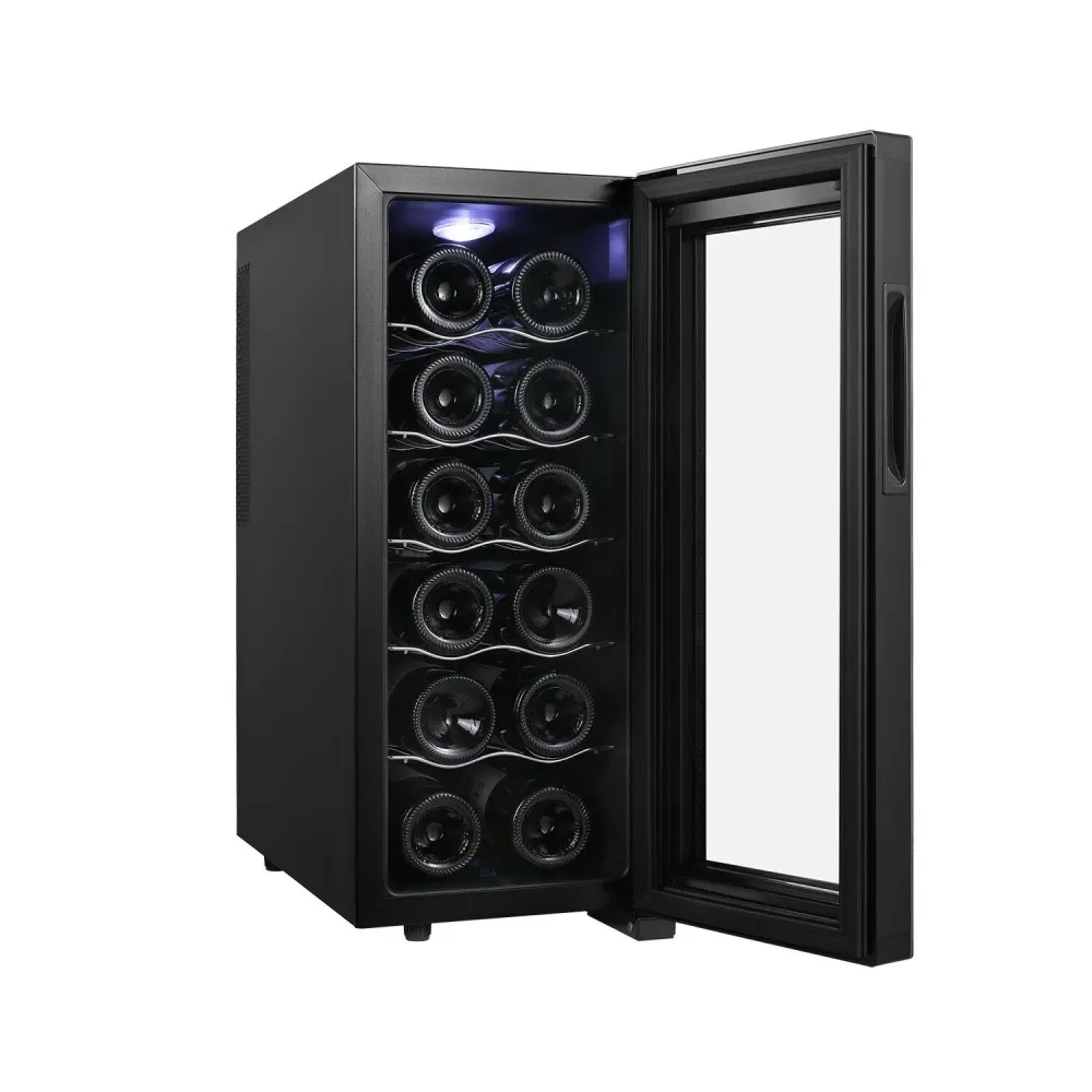 SOGO Frigorifero vino cantinetta 12 bottiglie cantina 50W / 33L / R600A / controllo touch