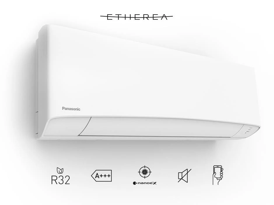 Solo Unità Interna Parete Panasonic Serie Etherea White Inverter 7000 Btu CS-Z20VKEW Gas R-32 Wi-Fi
