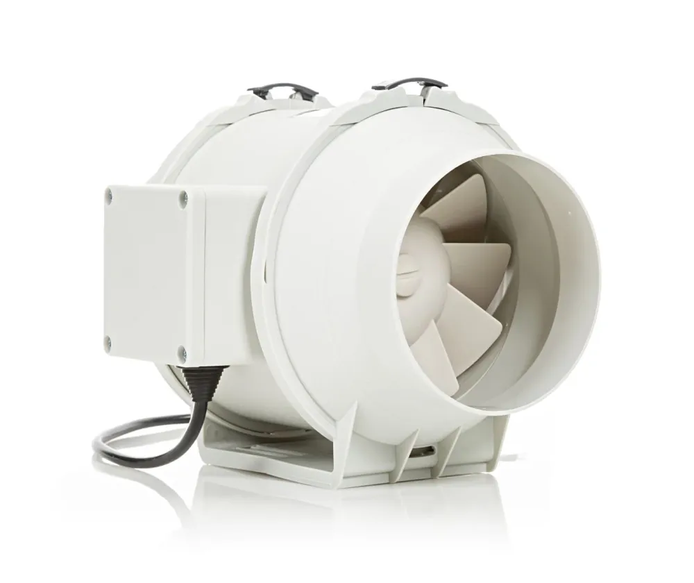 STERR DFA125 - 125 mm Ventilatore da Condotto, motore due velocità, 248 m³/h, 28 W