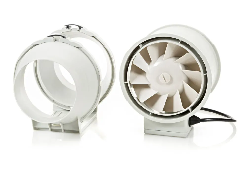 STERR DFA125 - 125 mm Ventilatore da Condotto, motore due velocità, 248 m³/h, 28 W
