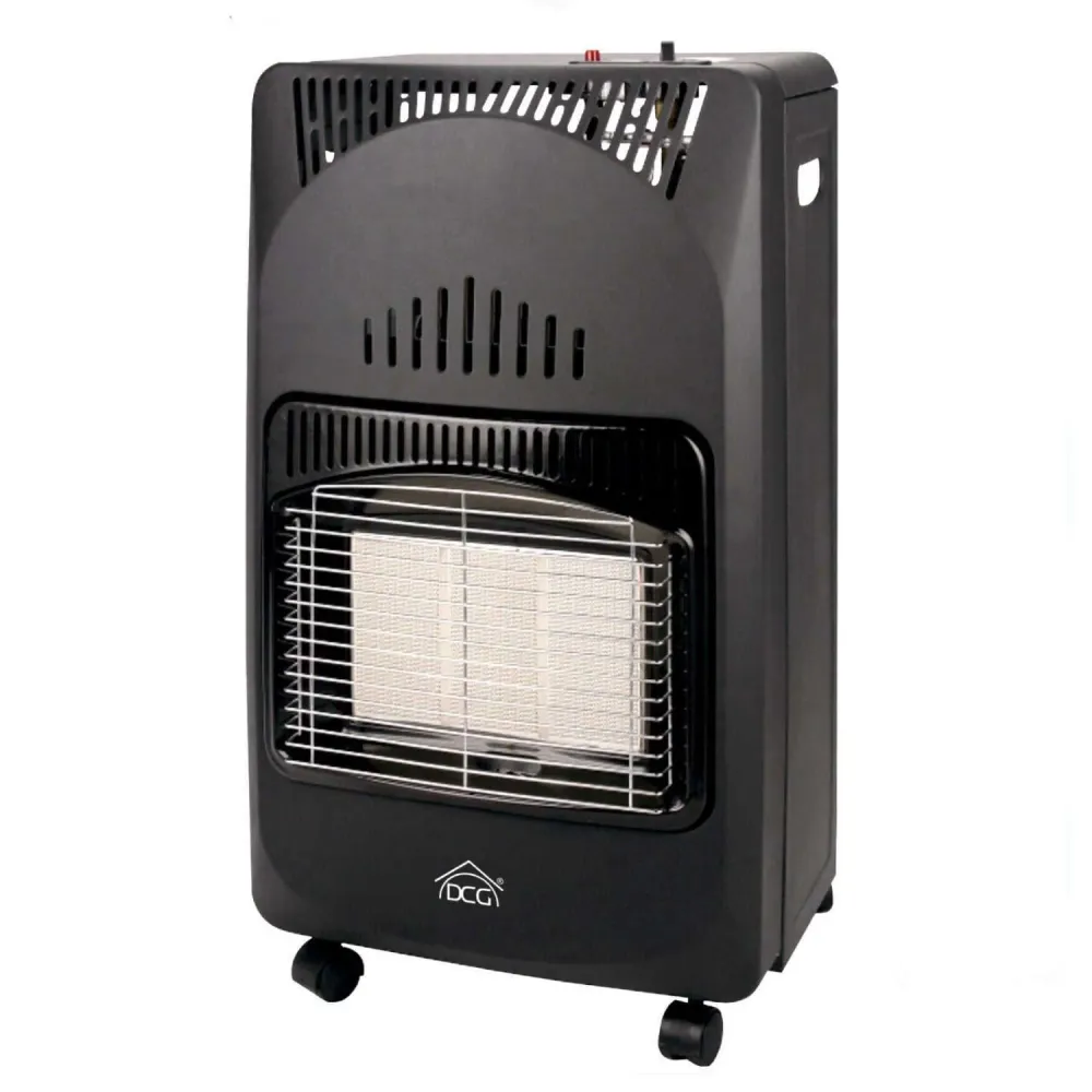 Stufa Gas Bombola Gpl Con 3 Mattoni Ad Infrarossi Pieghevole Slim Dcg 4200w