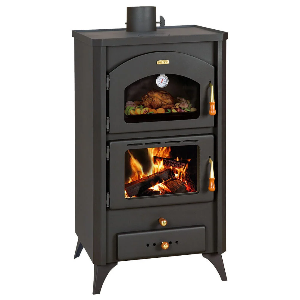 Stufa legna Vinci con forno