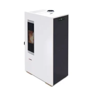 Stufa Pellet King Mini 5 4,9 kW Bianca Wi-Fi Optional ad alta efficienza - NOVITA' cod. 99177