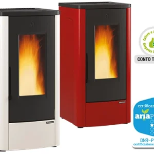 Stufe Pellet Dahiana Nordica Extraflame Avorio. Prezzo per Pezzo.