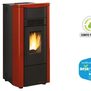 Stufe pellet Giusy Evo Plus 8 Canalizzata Nordica Extraflame. Prezzo per Pezzo.