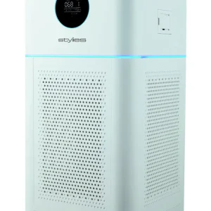 Stylies Purificatore d'aria Alpha – CADR 600 m³/h, fino 80m², controllo tramite app, 45 dB