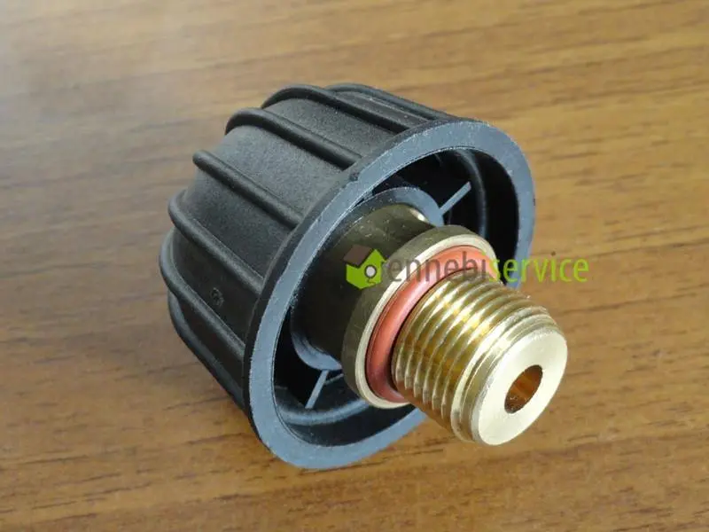 Tappo caldaia 3/8 gas m. tondo 7,0 bar Bieffe