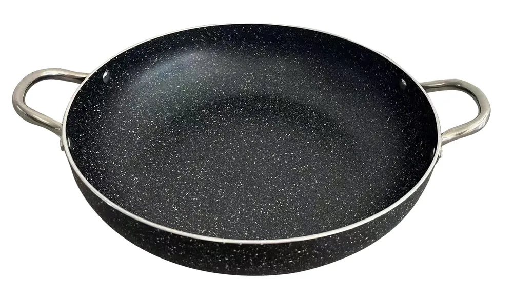 Tegame Alluminio Alimentare 36 cm con 2 Manici Acciaio