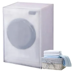 Telo Copri Lavatrice Da Esterno Copertura Impermeabile Cerniera 57x62x82cm 59490