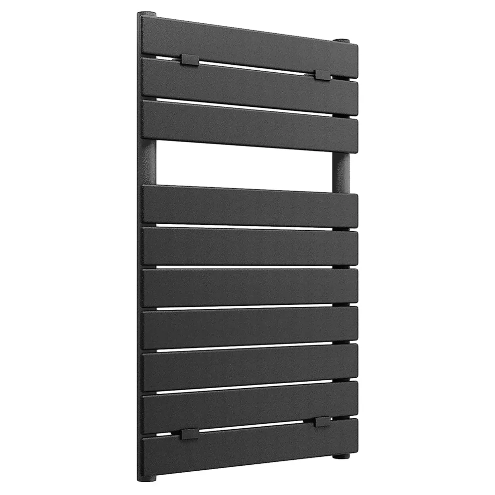 Termoarredo idraulico modello Palermo di Lazzarini 840x500 - Nero Opaco