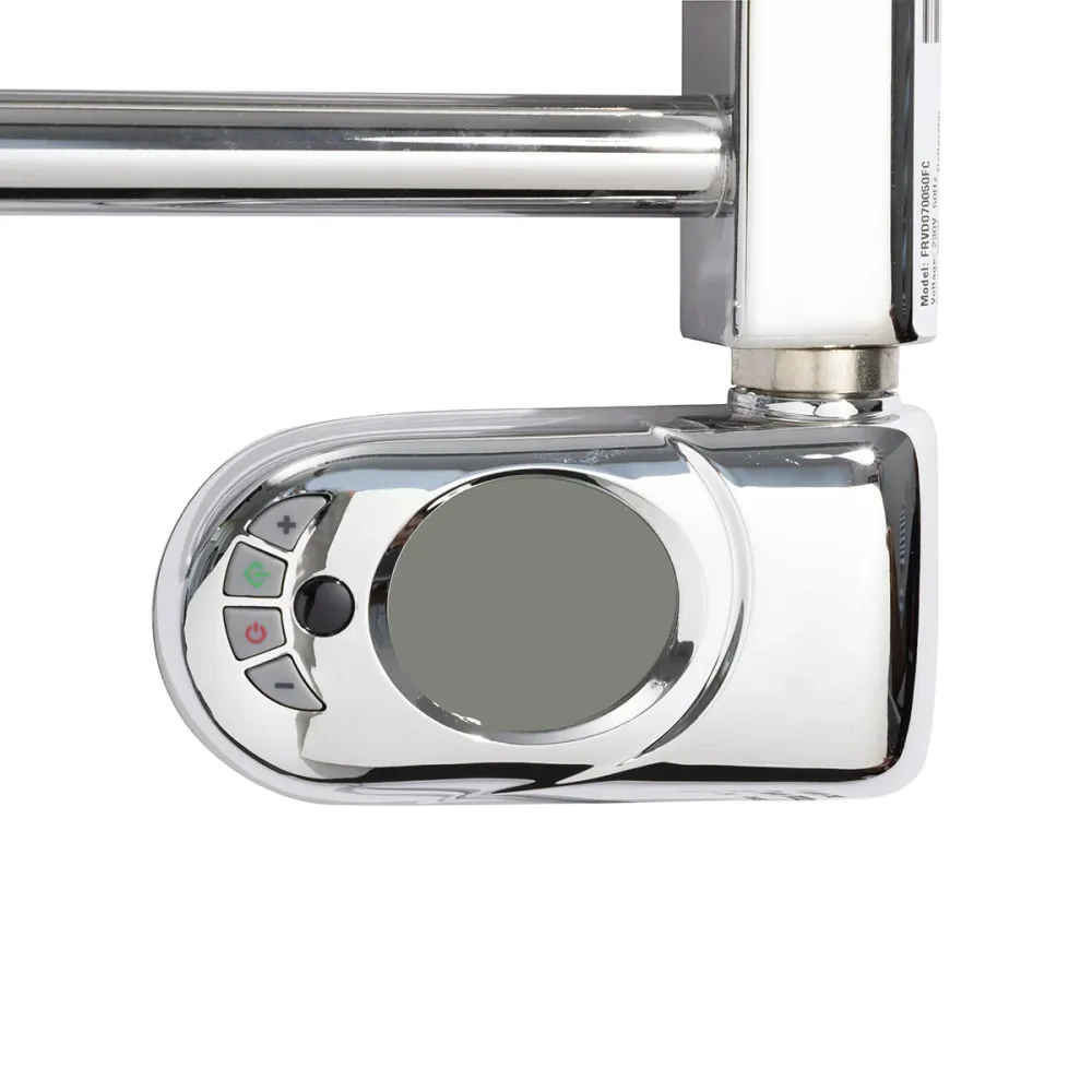 Termoarredo Scaldasalviette Elettrico VARENNA 300W 771x500 mm term. riempimento/pilote - Cromato