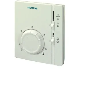 Termostato per impianto fancoil Siemens 2 tubi RAB11