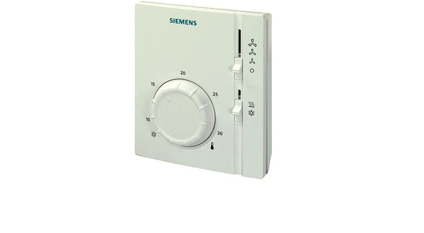 Termostato per impianto fancoil Siemens 2 tubi RAB11
