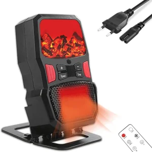 Termoventilatore 1000w stufetta elettrica basso consumo riscaldamento rapido riscaldatore silenzioso da per la casa per pi...