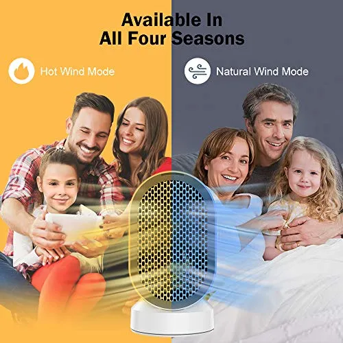 Termoventilatore Elettrico,Termoventilatore Ceramico con Termostato...